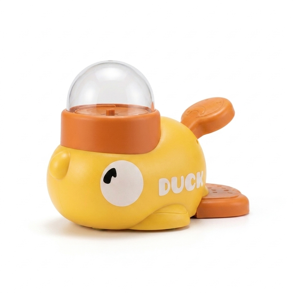 Pato dispensador RumboDuck vista de ángulo