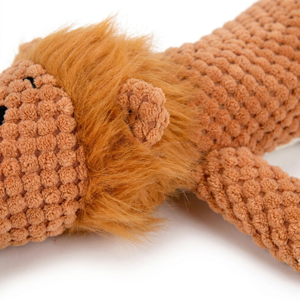 Peluche RumboToy detalle de costuras